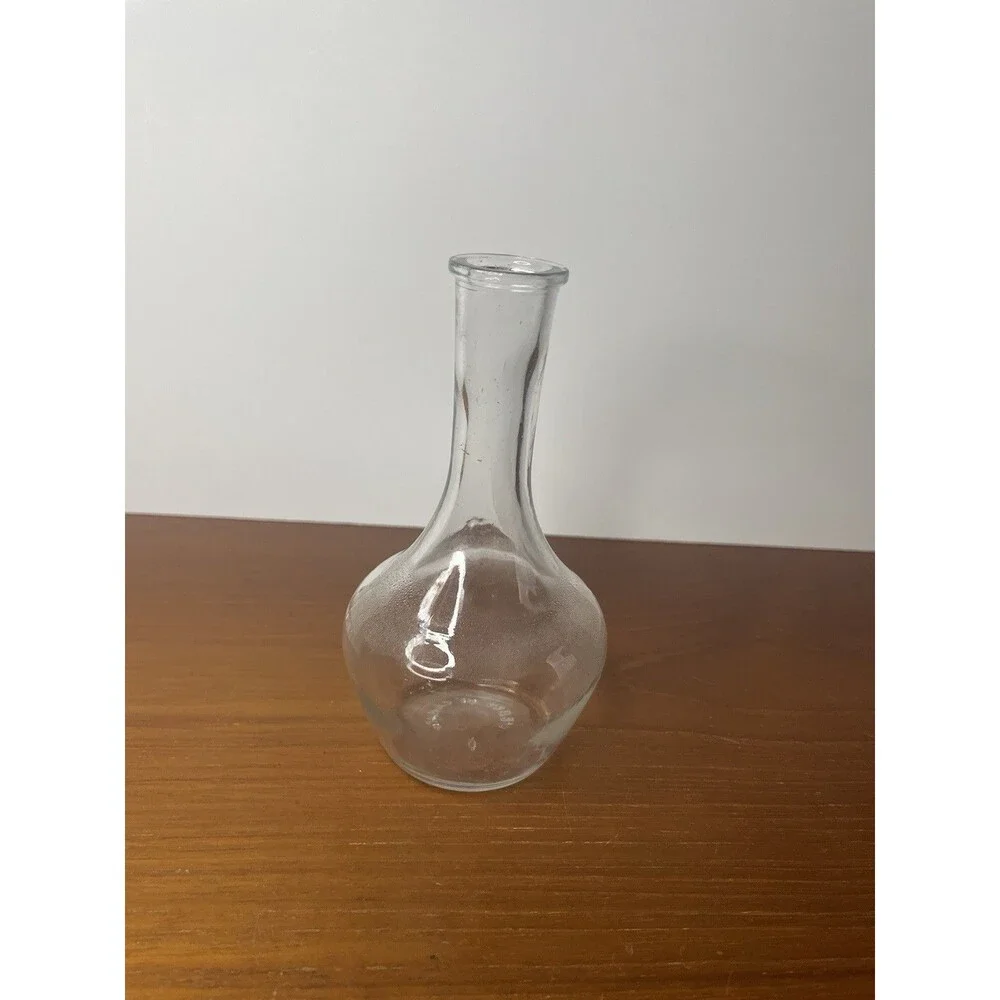 Vintage Libbey Bud Vase Glass, Mid Century MCM 5”